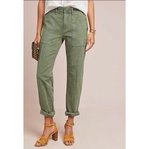 Anthropologie Wanderer Green • Size 26